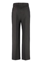 Load image into Gallery viewer, Pinstriped wool trousers
