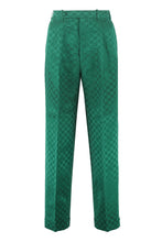 Load image into Gallery viewer, Logo jacquard trousers
