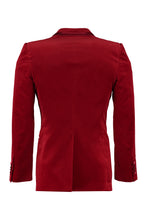 Carica l&#39;immagine nel visualizzatore di Gallery, Single-breasted velvet jacket
