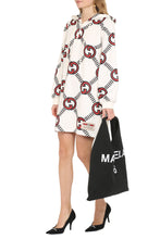 Load image into Gallery viewer, GG print hooded sweatdress
