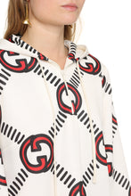Load image into Gallery viewer, GG print hooded sweatdress
