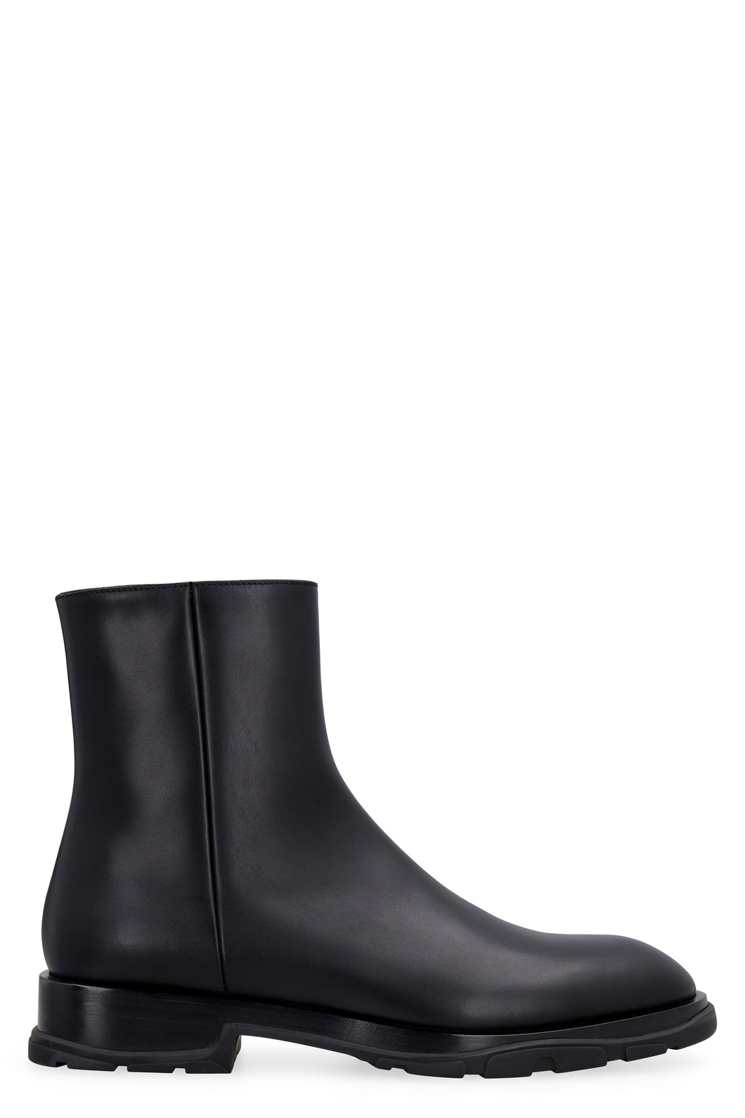 Slim Tread leather ankle boots