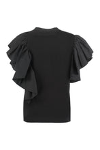 Load image into Gallery viewer, Ruffled cotton t-shirt
