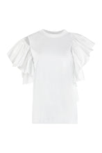 Carica l&#39;immagine nel visualizzatore di Gallery, Ruffled cotton t-shirt
