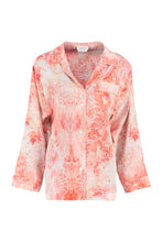 Carica l&#39;immagine nel visualizzatore di Gallery, Printed silk pajama blouse
