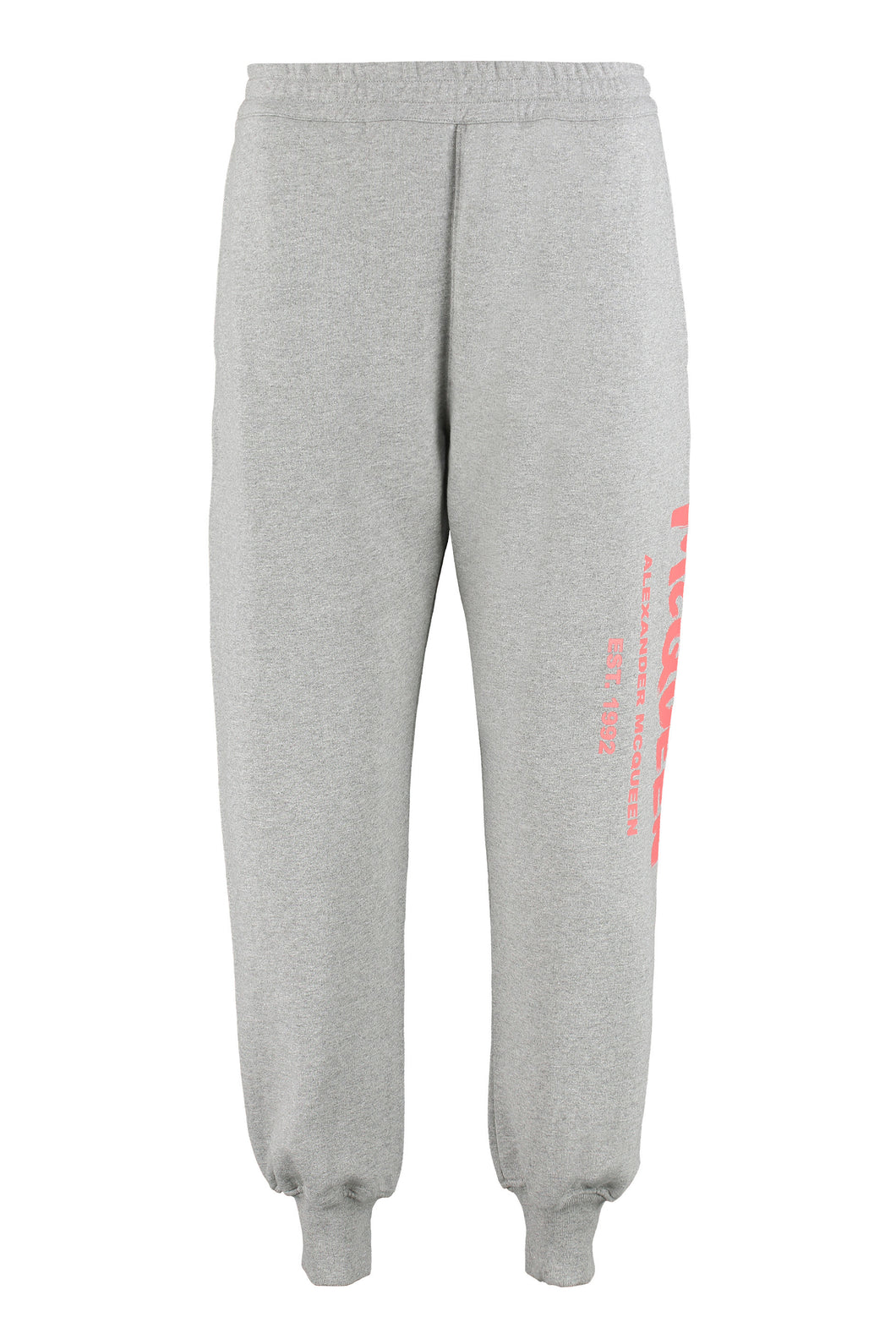 Logo detail cotton track-pants