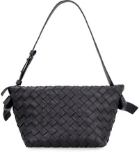 Load image into Gallery viewer, Tie leather shoulder bag
