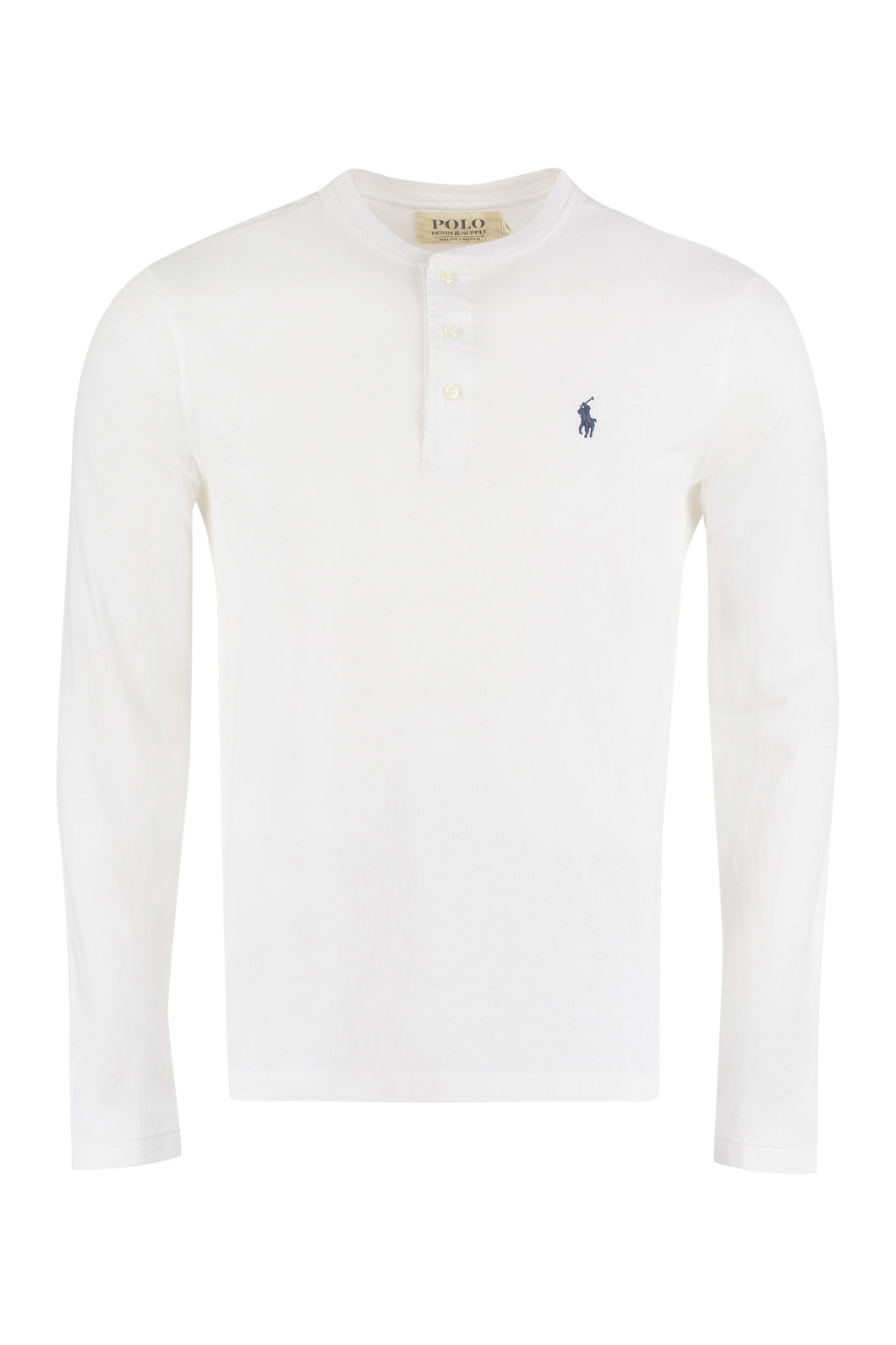 Long sleeve cotton t-shirt