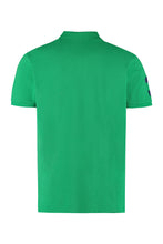 Carica l&#39;immagine nel visualizzatore di Gallery, Embroidered cotton-piqué polo shirt
