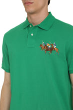 Carica l&#39;immagine nel visualizzatore di Gallery, Embroidered cotton-piqué polo shirt
