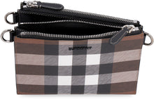 Load image into Gallery viewer, Messenger bag with check motif
