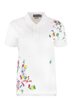 Load image into Gallery viewer, Cotton piqué polo shirt
