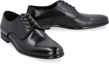 Carica l&#39;immagine nel visualizzatore di Gallery, Leather lace-up derby shoes
