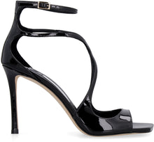 Load image into Gallery viewer, Azia patent leather sandals with heel
