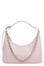 Load image into Gallery viewer, Moon Cut Out leather shoulder bag
