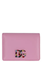 Carica l&#39;immagine nel visualizzatore di Gallery, Logo detail leather wallet
