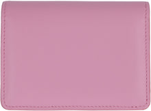 Carica l&#39;immagine nel visualizzatore di Gallery, Logo detail leather wallet

