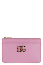 Carica l&#39;immagine nel visualizzatore di Gallery, Logo detail leather wallet
