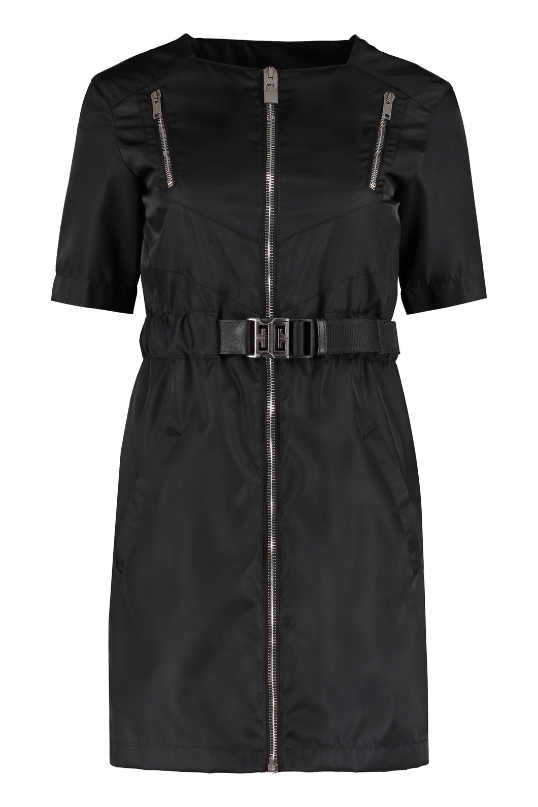 Technical nylon dress