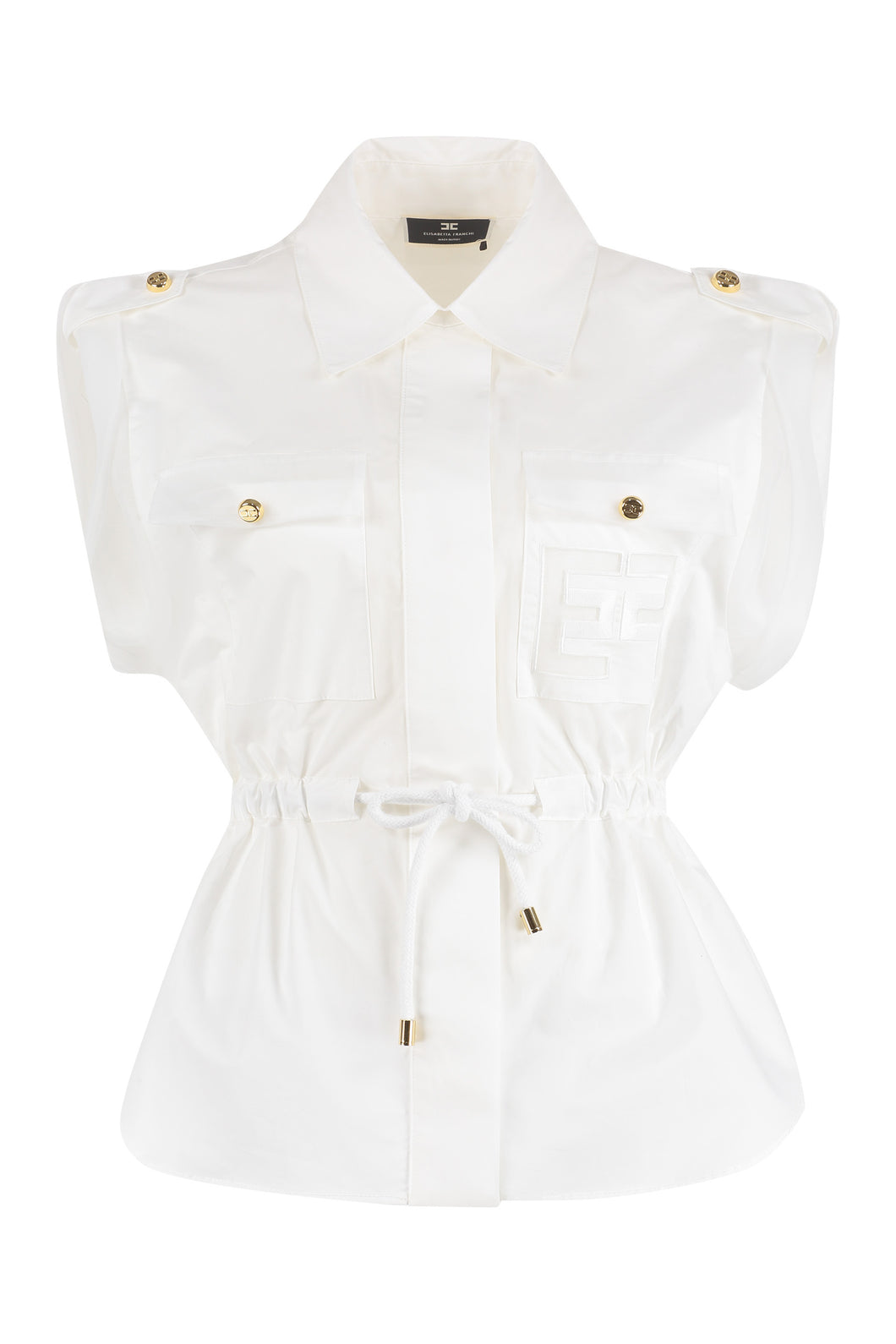 Short sleeve cotton shirt