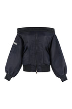 Carica l&#39;immagine nel visualizzatore di Gallery, Techno satin bomber jacket

