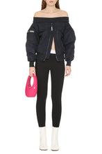 Carica l&#39;immagine nel visualizzatore di Gallery, Techno satin bomber jacket

