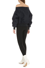 Carica l&#39;immagine nel visualizzatore di Gallery, Techno satin bomber jacket
