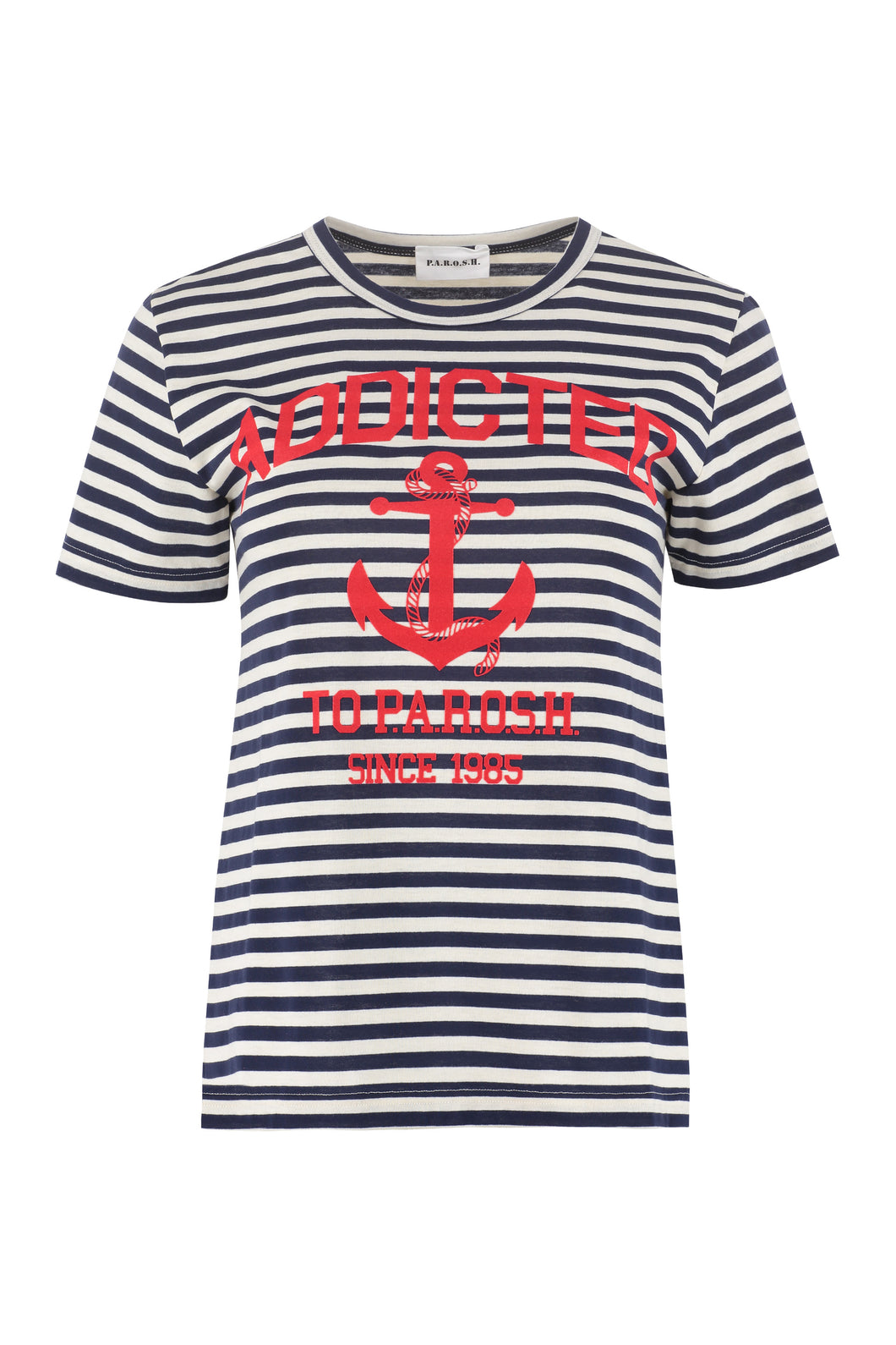 Copy striped cotton t-shirt