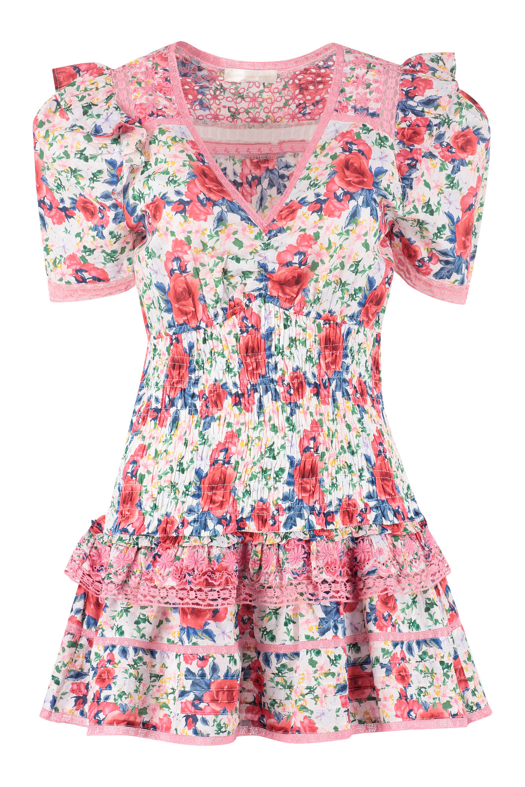 Rena printed cotton dress