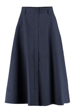 Carica l&#39;immagine nel visualizzatore di Gallery, Canyox cotton midi skirt
