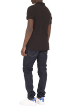 Carica l&#39;immagine nel visualizzatore di Gallery, Stretch cotton piqué polo shirt
