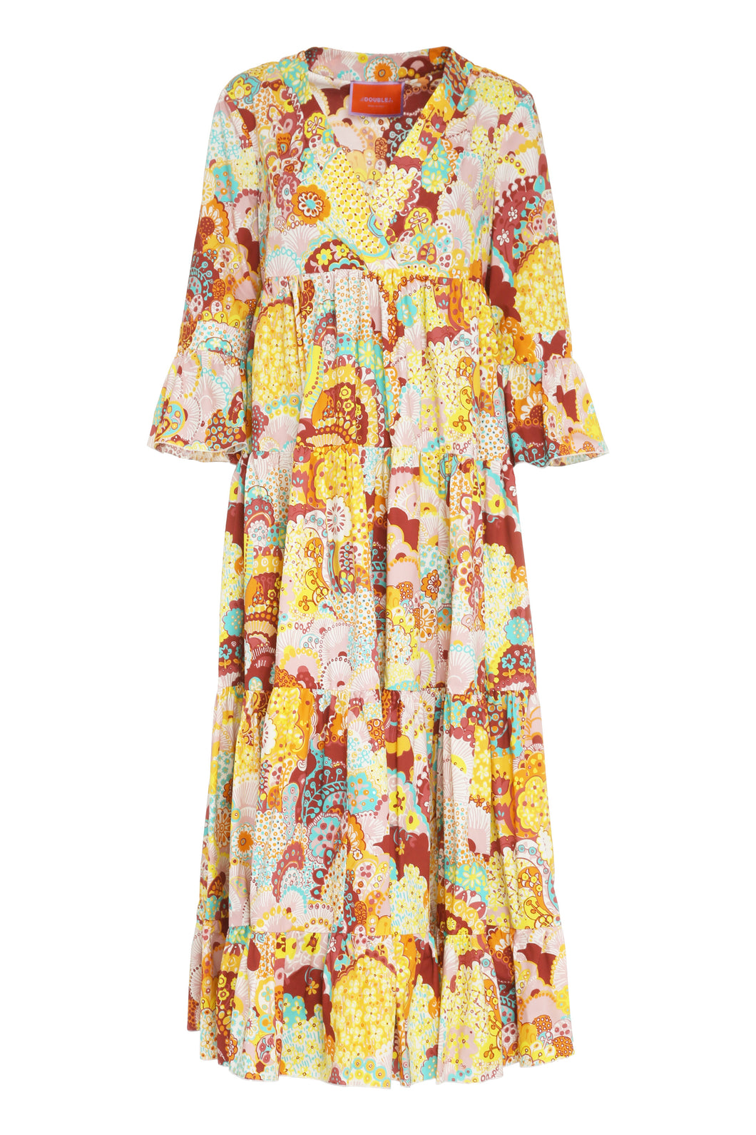 Jennifer Jane printed cotton dress