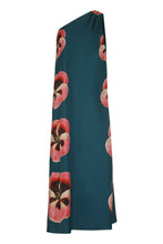 Carica l&#39;immagine nel visualizzatore di Gallery, Roy printed silk one shoulder dress
