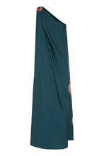 Carica l&#39;immagine nel visualizzatore di Gallery, Roy printed silk one shoulder dress
