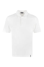 Carica l&#39;immagine nel visualizzatore di Gallery, Cotton-piqué polo shirt

