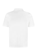 Carica l&#39;immagine nel visualizzatore di Gallery, Cotton-piqué polo shirt

