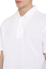 Carica l&#39;immagine nel visualizzatore di Gallery, Cotton-piqué polo shirt
