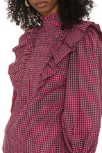 Carica l&#39;immagine nel visualizzatore di Gallery, Gingham motif shirt
