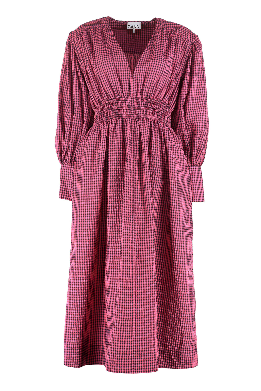 Printed midi dress