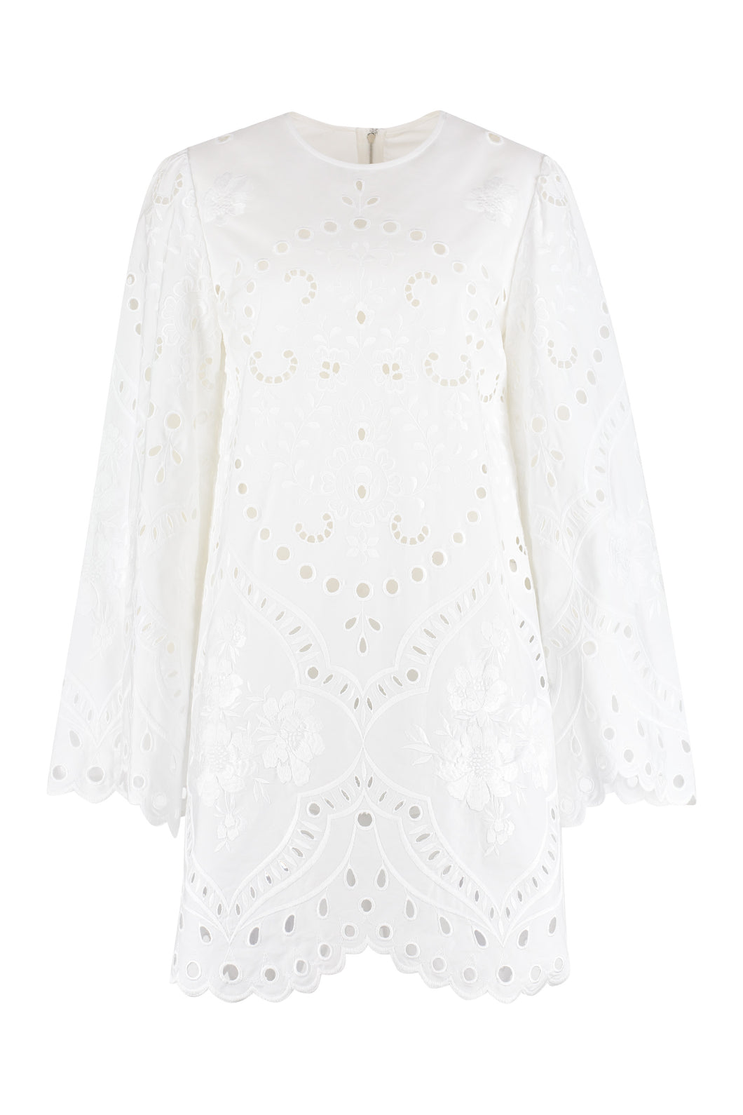 Poplin mini dress