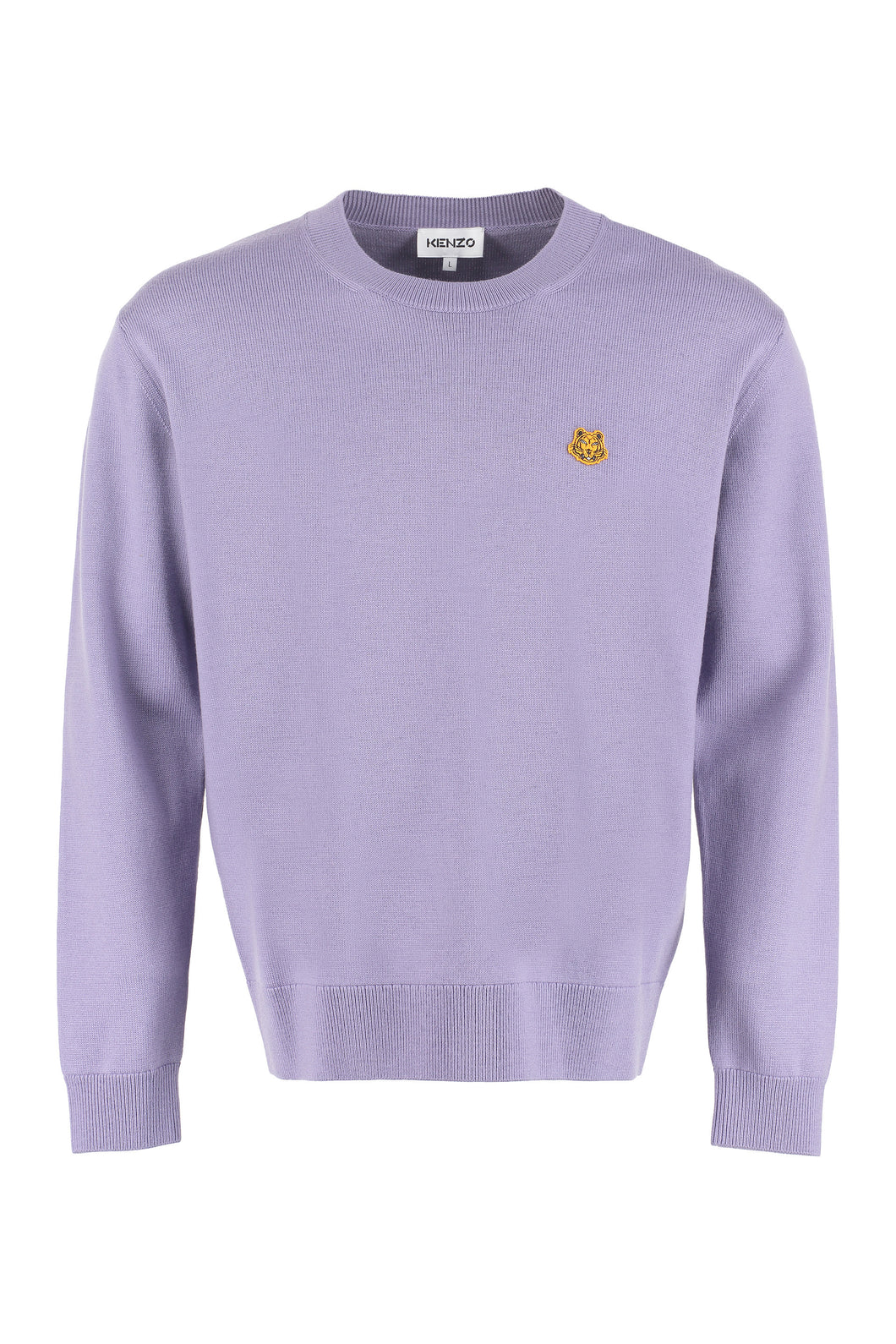 Wool crew-neck pullover