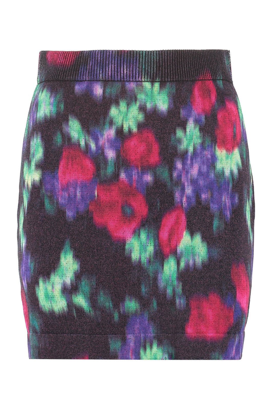 Knitted mini skirt