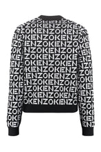 Carica l&#39;immagine nel visualizzatore di Gallery, All over logo crew-neck sweater
