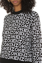 Carica l&#39;immagine nel visualizzatore di Gallery, All over logo crew-neck sweater
