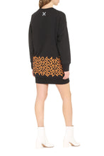 Carica l&#39;immagine nel visualizzatore di Gallery, Logo print cotton sweatdress

