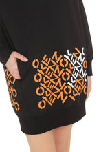 Carica l&#39;immagine nel visualizzatore di Gallery, Logo print cotton sweatdress
