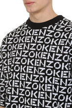 Carica l&#39;immagine nel visualizzatore di Gallery, All over logo crew-neck sweater
