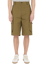 Carica l&#39;immagine nel visualizzatore di Gallery, Cotton cargo bermuda shorts
