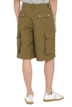 Carica l&#39;immagine nel visualizzatore di Gallery, Cotton cargo bermuda shorts
