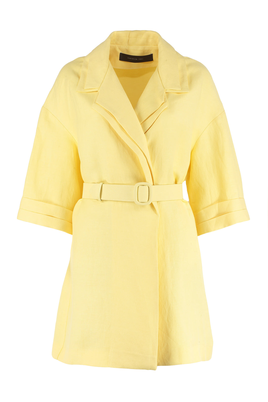 Linen blend jacket